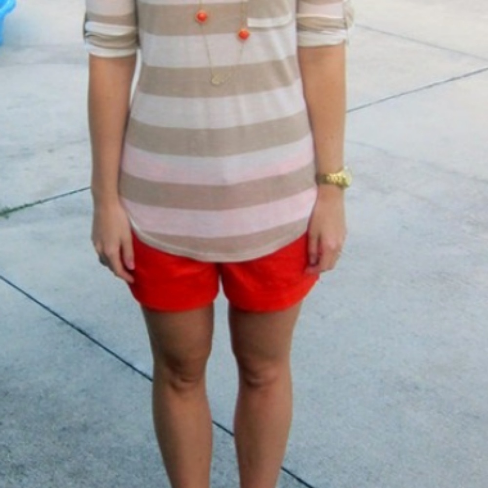 Banana Republic Red Shorts